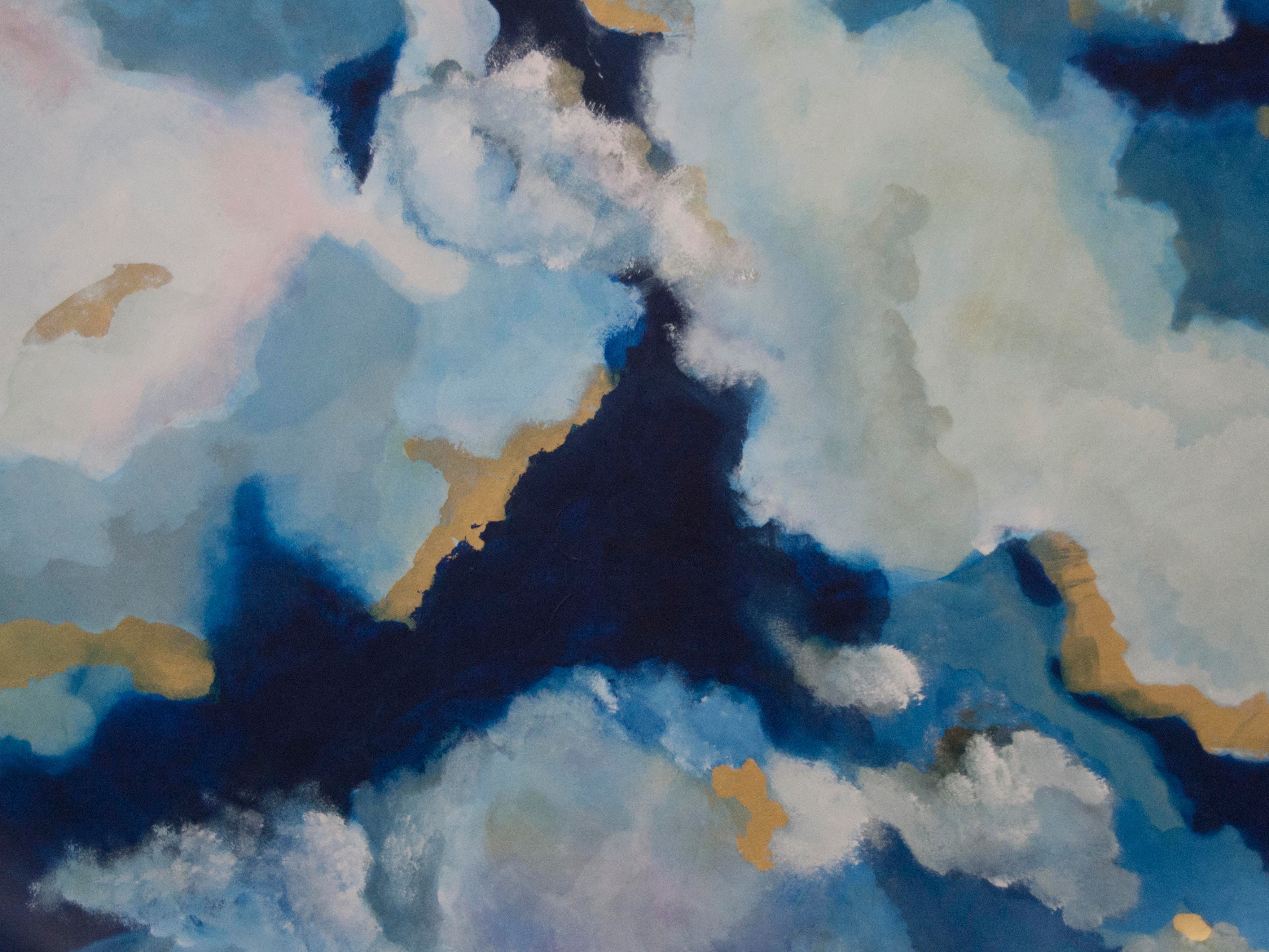 Clouds painting